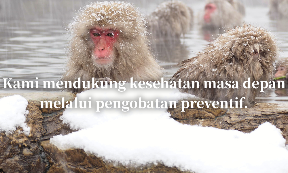 Kami mendukung kesehatan masa depan melalui pengobatan preventif.